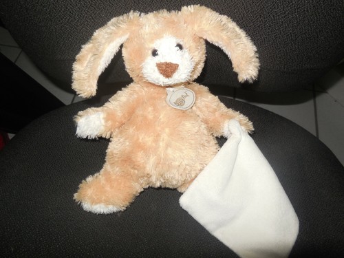 Doudou peluche lapin poils - doudou,