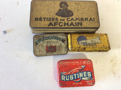Lot anciennes boites