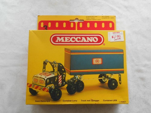 Vintage 1981 meccano new old - 1981,