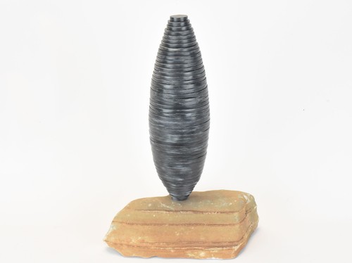 Sculpture ardoise sur - sculpture, en