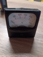 Voltmètre analogique METRIX 0-250V – Vintage / Fabrication France
