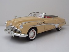 Buick Roadmaster Convertible 1949 Crème Modèle Auto 1:18 MotorMax