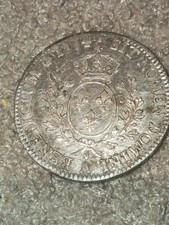 Monnaie Argent France, Louis XVl Écu aux branches d'olivier, Ecu 1784 A