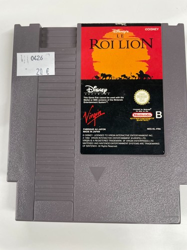 Roi lion nintendo nes - le,