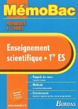 Enseignement scientifique Ire