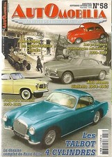 AUTOMOBILIA 58 TALBOT 4 CYL 37