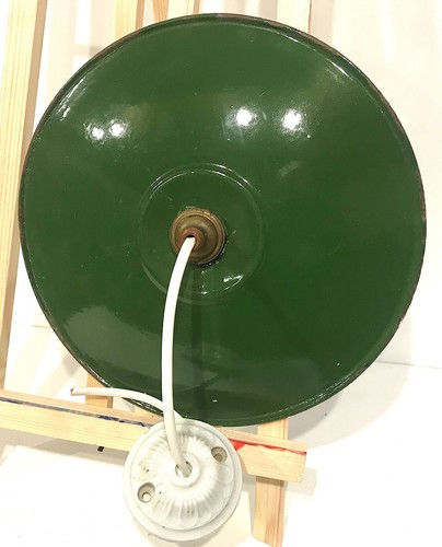 Lampe émaillée ancienne - , +