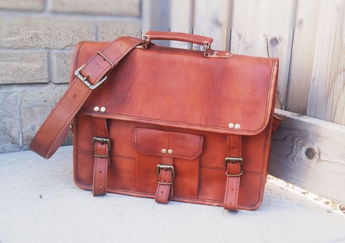 Sac bandoulière cuir - À, en