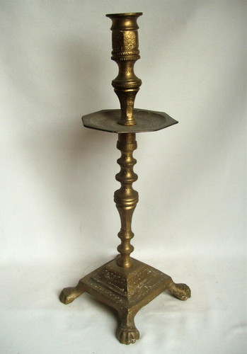 Important ancien bougeoir - , en
