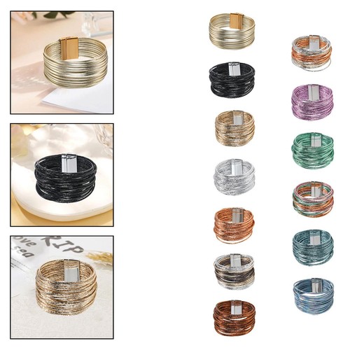 Bracelet femme multicouche