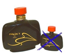 flacon de parfum MAXIM'S / Factice scellé / bouchon en verre