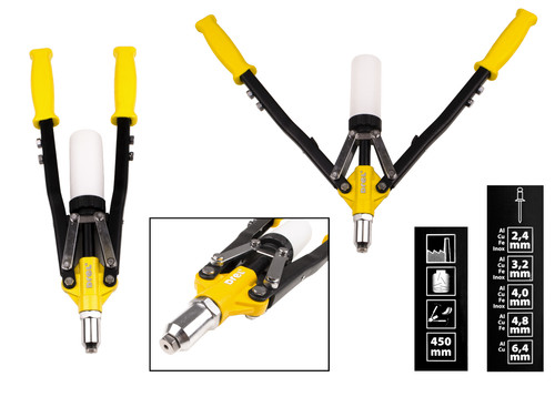 Pince riveter main - pince,
