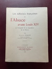 Livre L’Alsace Avant Louis XIV