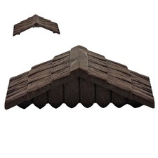 Playmobil toit marron foncé