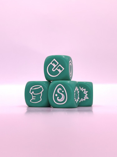Set dés couleur - dés, de