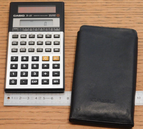 Vintage casio 85 - casio, fx-85