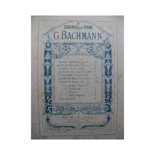 Bachmann georges chant des - chant,