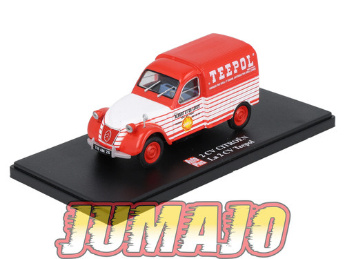 2cvap54 voiture eligor - 1/43,