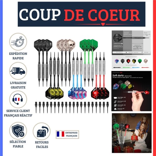 Fléchettes souples - 18,