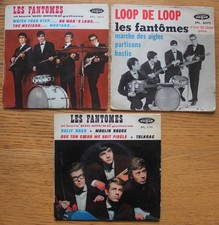 LOT DE 3  45T  DES FANTOMES