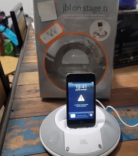 Station ipod jbl stage - jbl, on
