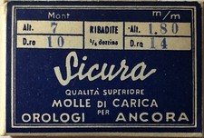 Sicura [ 1X=1 Ressort