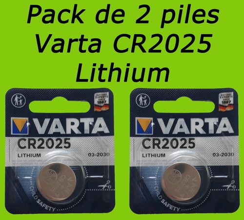 Lot piles bouton lithium - 2,