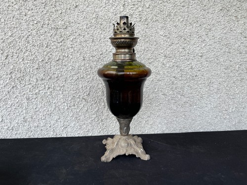 Lampe pétrole ancienne en - lampe,