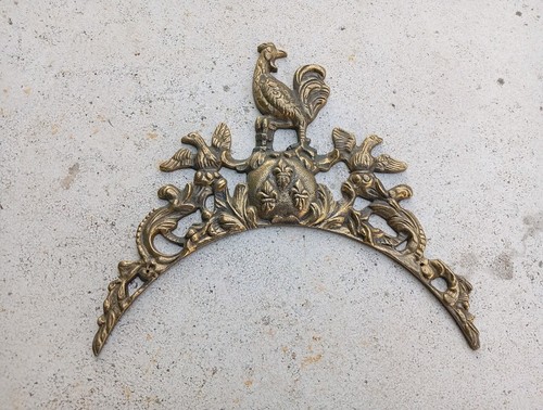 Couronnement fronton bronze - fronton,