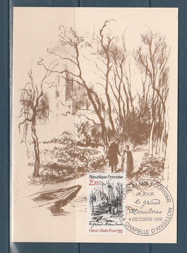Carte 1er jour alain fournier - jour,
