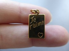 médaille je t'aime neuve
