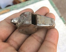 Sifflet En Laiton Nickelé