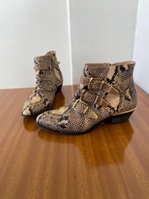 Chloe susanna python-embossed