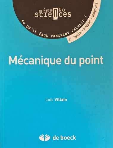 Mecanique point loic - mecanique,