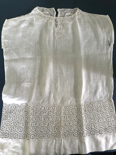 Ancienne robe enfant - , linon