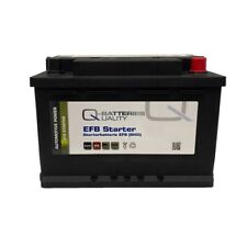 Q-Batteries Batterie de voiture Start-Stop EFB EFB70 12V 75Ah 700A