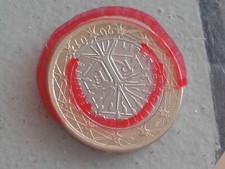 1 euro 2001 France fauté fer