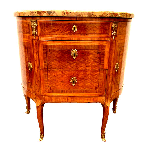 Commode demi lune - en, de
