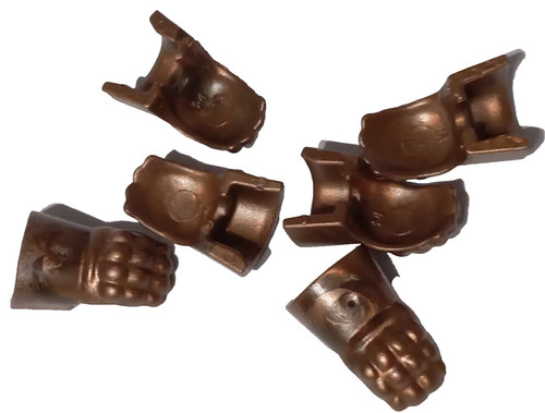 Playmobil gants bronze - x6,