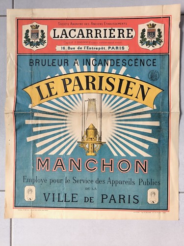 Affiche ancienne lithographie - affiche,