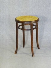 Tabouret de piano par Thonet 1900, cannage OK