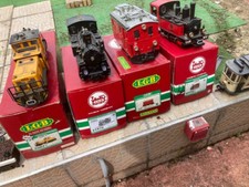 LGB ET POLA G divers materiel toulant/maisons