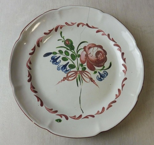 Ancienne assiette décor
