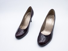 Gabor Femmes Escarpins Talons Hauts Chaussure Élégant Vernis Rouge Taille 38 Eu
