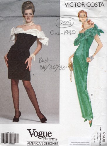 1990 vogue vintage couture - 1990,