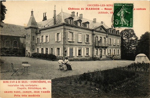 Cpa chateau mardor - de, france