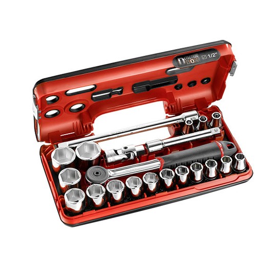 Coffret cliquet etanche - coffret, 1/2"
