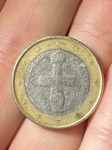 Pièce argent euro - 1, chypre