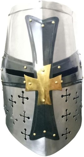 Casque médiéval chevalier