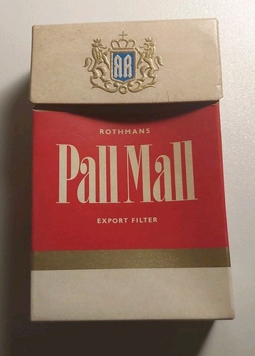 Ancien paquet cigarettes pall - ancien,